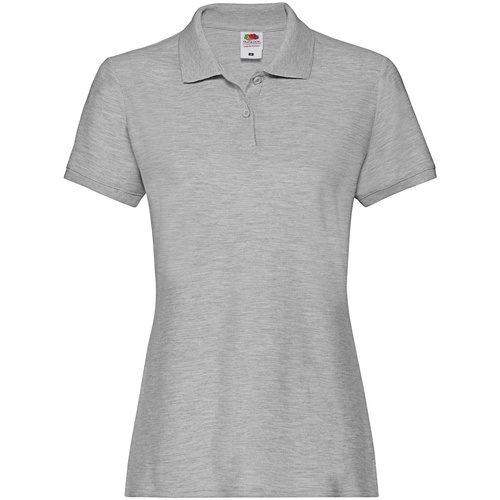 Abbigliamento Donna T-shirt & Polo Fruit Of The Loom Premium Grigio