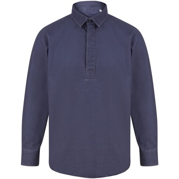 Abbigliamento Uomo Camicie maniche lunghe Front Row FR050 Blu