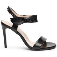Scarpe Donna Sandali NeroGiardini sandalo con fiocco nero Nero