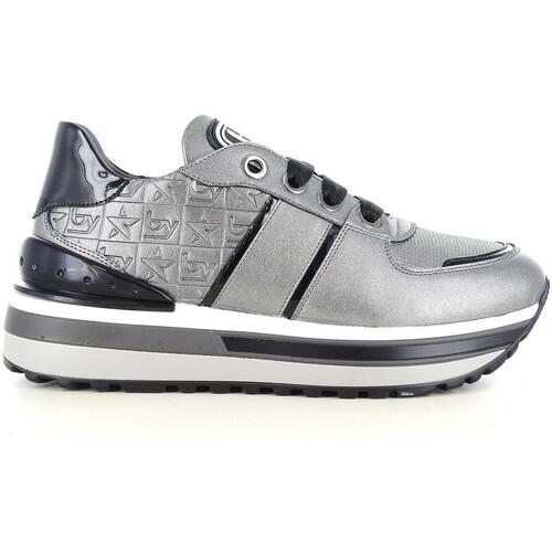 Scarpe Donna Sneakers Byblos Blu 59868 Argento