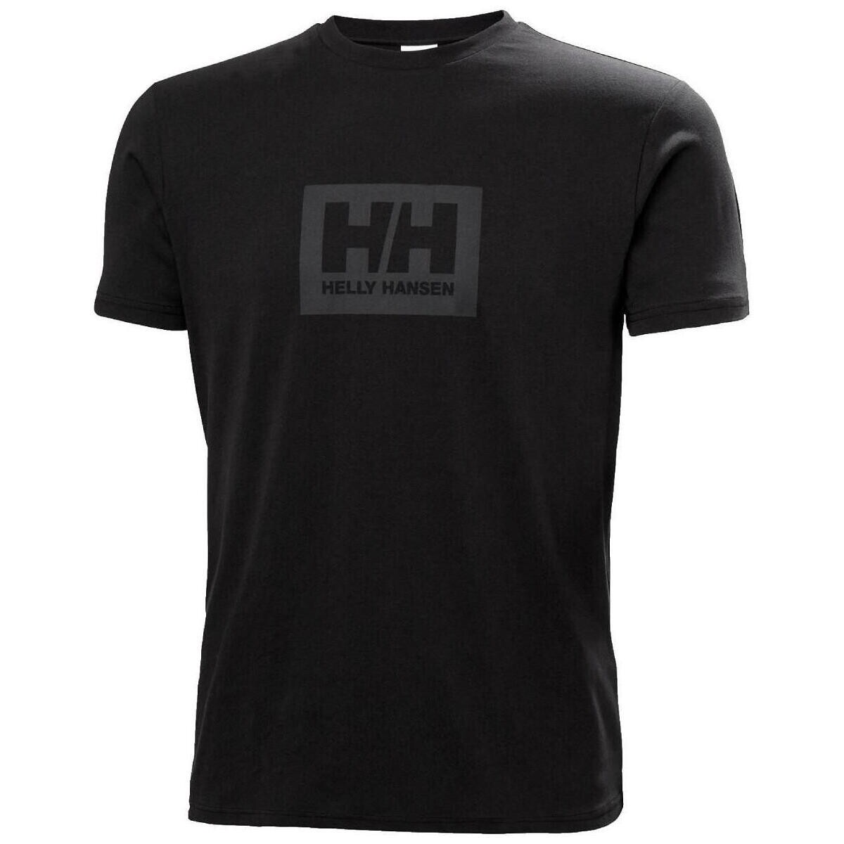 Abbigliamento Uomo T-shirt maniche corte Helly Hansen  Nero