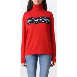 Abbigliamento Donna T-shirts a maniche lunghe Love Moschino WSD3910X1148 Rosso
