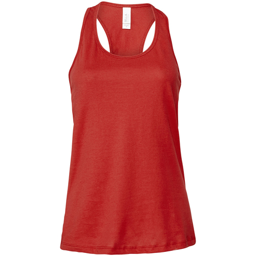 Abbigliamento Donna Top / T-shirt senza maniche Bella + Canvas BE054 Rosso