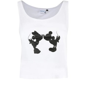 Abbigliamento Donna Top / T-shirt senza maniche Disney Kiss Nero