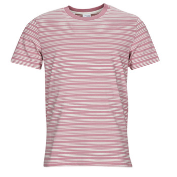 Abbigliamento Uomo T-shirt maniche corte Selected SLHANDY STRIPE SS O-NECK TEE W Multicolore