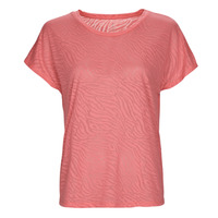 Abbigliamento Donna T-shirt maniche corte Only Play ONPJIES LOOSE BURNOUT SS TEE Corail