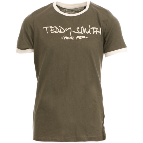 Abbigliamento Bambino T-shirt & Polo Teddy Smith 61002433D Verde