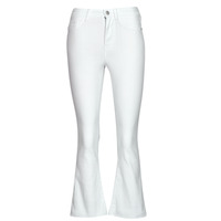 Abbigliamento Donna Pantaloni a campana Noisy May NMSALLIE HW KICK FLARED JEANS VI163BW S* Bianco