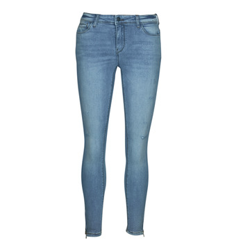 Abbigliamento Donna Jeans slim Noisy May NMKIMMY NW ANK DEST JEANS AZ237LB NOOS Blu / Clair