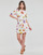 Abbigliamento Donna Abiti corti Desigual VEST_BELGICA-LACROIX Bianco / Multicolore