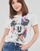 Abbigliamento Donna T-shirt maniche corte Desigual TS_MICKEY CRASH Bianco / Multicolore