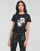 Abbigliamento Donna T-shirt maniche corte Karl Lagerfeld IKONIK 2.0 T-SHIRT Nero