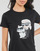 Abbigliamento Donna T-shirt maniche corte Karl Lagerfeld IKONIK 2.0 T-SHIRT Nero