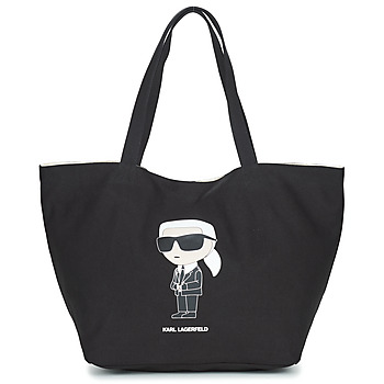Borse Donna Tote bag / Borsa shopping Karl Lagerfeld K/IKONIK 2.0 KARL CANV SHOPPER Nero