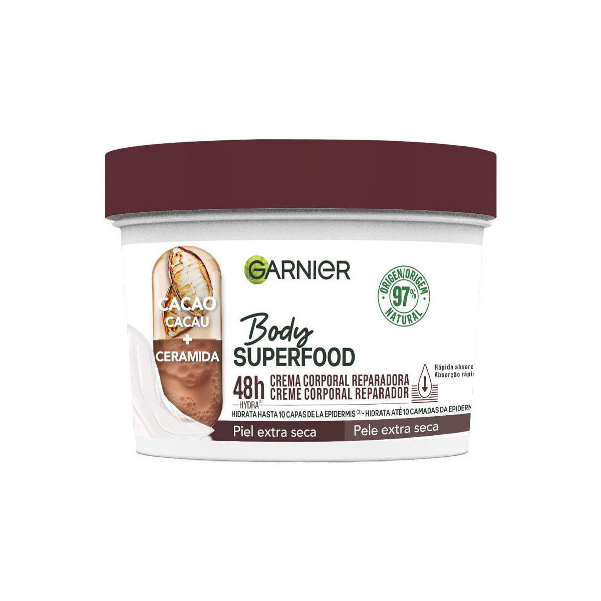 Bellezza Idratanti & nutrienti Garnier Body Superfood Crema Corpo Riparatrice 