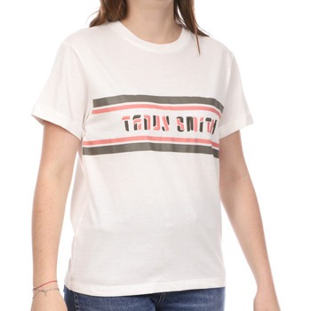 Abbigliamento Donna T-shirt & Polo Teddy Smith 31014588D Bianco