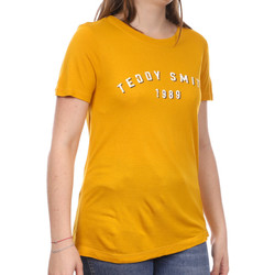 Abbigliamento Donna T-shirt & Polo Teddy Smith 31014146D Giallo