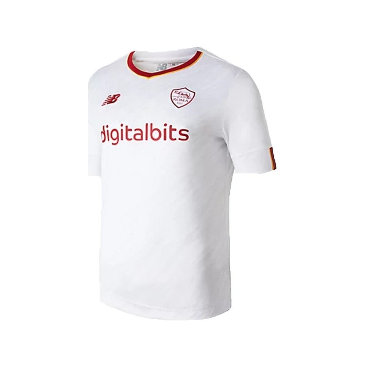 Abbigliamento T-shirt & Polo New Balance Maglietta Calcio AS Roma Away Bianco