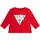 Abbigliamento Bambina T-shirts a maniche lunghe Guess K2BI23K6YW1 2000000238777 Rosso