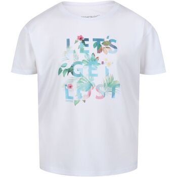 Abbigliamento Unisex bambino T-shirt maniche corte Regatta Alvarado VI Bianco