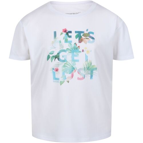 Abbigliamento Unisex bambino T-shirt maniche corte Regatta Alvarado VI Bianco