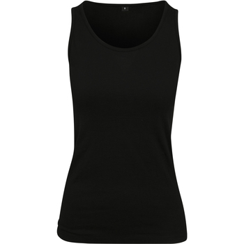 Abbigliamento Donna Top / T-shirt senza maniche Build Your Brand BY089 Nero