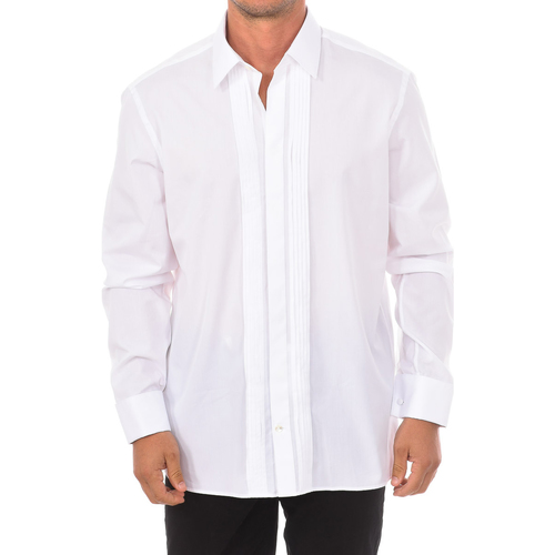 Abbigliamento Uomo Camicie maniche lunghe Van Laack 130648-000 Bianco