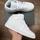 Scarpe Unisex bambino Sneakers Nike JORDAN 1 MID BG Bianco