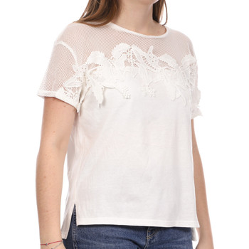 Abbigliamento Donna T-shirt & Polo Teddy Smith 31013911D Bianco