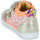 Scarpe Bambina Sneakers alte Shoo Pom BOUBA EASY CO Argento / Corail