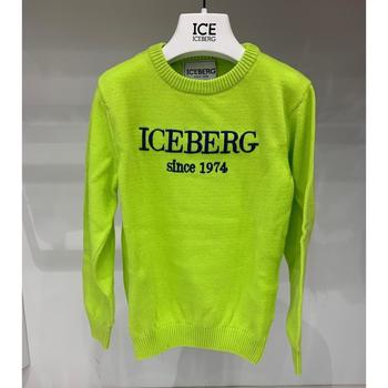Abbigliamento Bambino Maglioni Iceberg GIROCOLLO Verde-LIME
