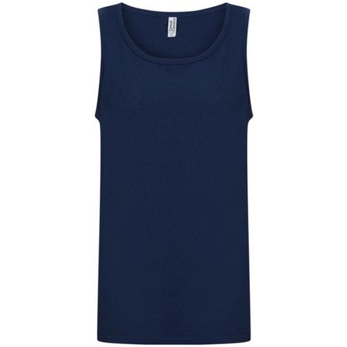 Abbigliamento Uomo Top / T-shirt senza maniche Casual Classics Ringspun Blu