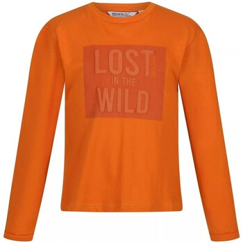 Abbigliamento Unisex bambino T-shirt & Polo Regatta Wenbie III Lost In The Wild Arancio
