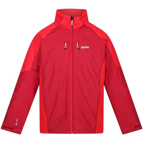 Abbigliamento Uomo giacca a vento Regatta Calderdale Rosso