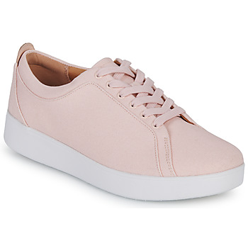 Scarpe Donna Sneakers basse FitFlop RALLY CANVAS TRAINERS Rosa