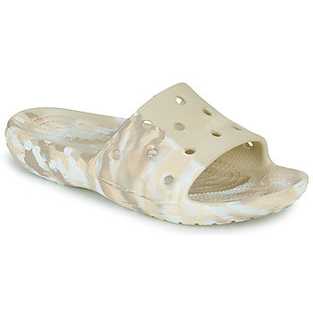 Scarpe Donna Sandali Crocs Classic Crocs Marbled Slide Beige