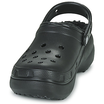Crocs Classic Platform Lined Clog W Nero