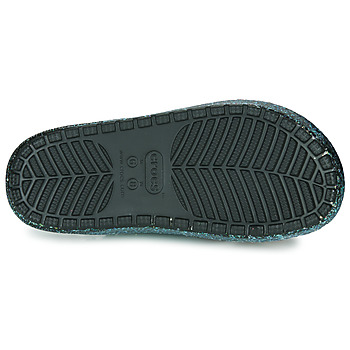 Crocs Classic Cozzzy Glitter Sandal Nero / Glitter