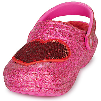 Crocs CLASSIC LINED VALENTINES DAY CLOG Rosa / Rosso