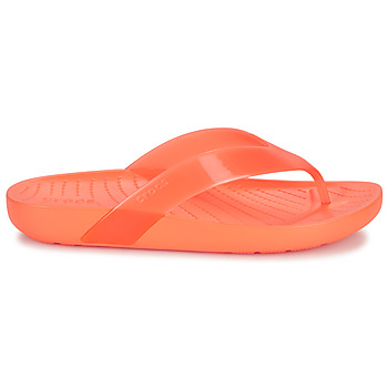 Crocs Crocs Splash Glossy Flip Arancio