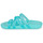 Scarpe Donna Ciabatte Crocs CrocsSplashGlossyStrappy Blu