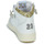 Scarpe Donna Sneakers alte Semerdjian  Bianco / Oro / Beige