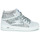 Scarpe Donna Sneakers alte Semerdjian GIBRA-9398 Argento / Beige