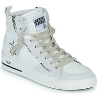 Scarpe Donna Sneakers alte Semerdjian  Bianco / Beige / Argento