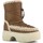 Scarpe Donna Sneakers Mou Eskimo Snow Boot Twist Short Nubuck Cognac Marrone