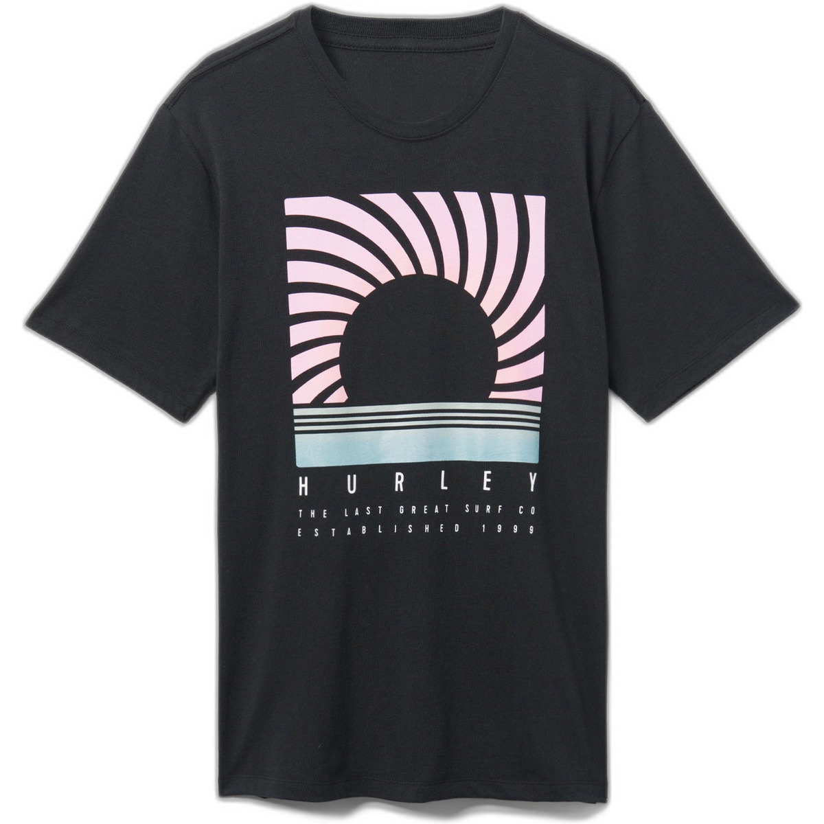 Abbigliamento Uomo T-shirt & Polo Hurley T-shirt  Everyday Horizon Nero