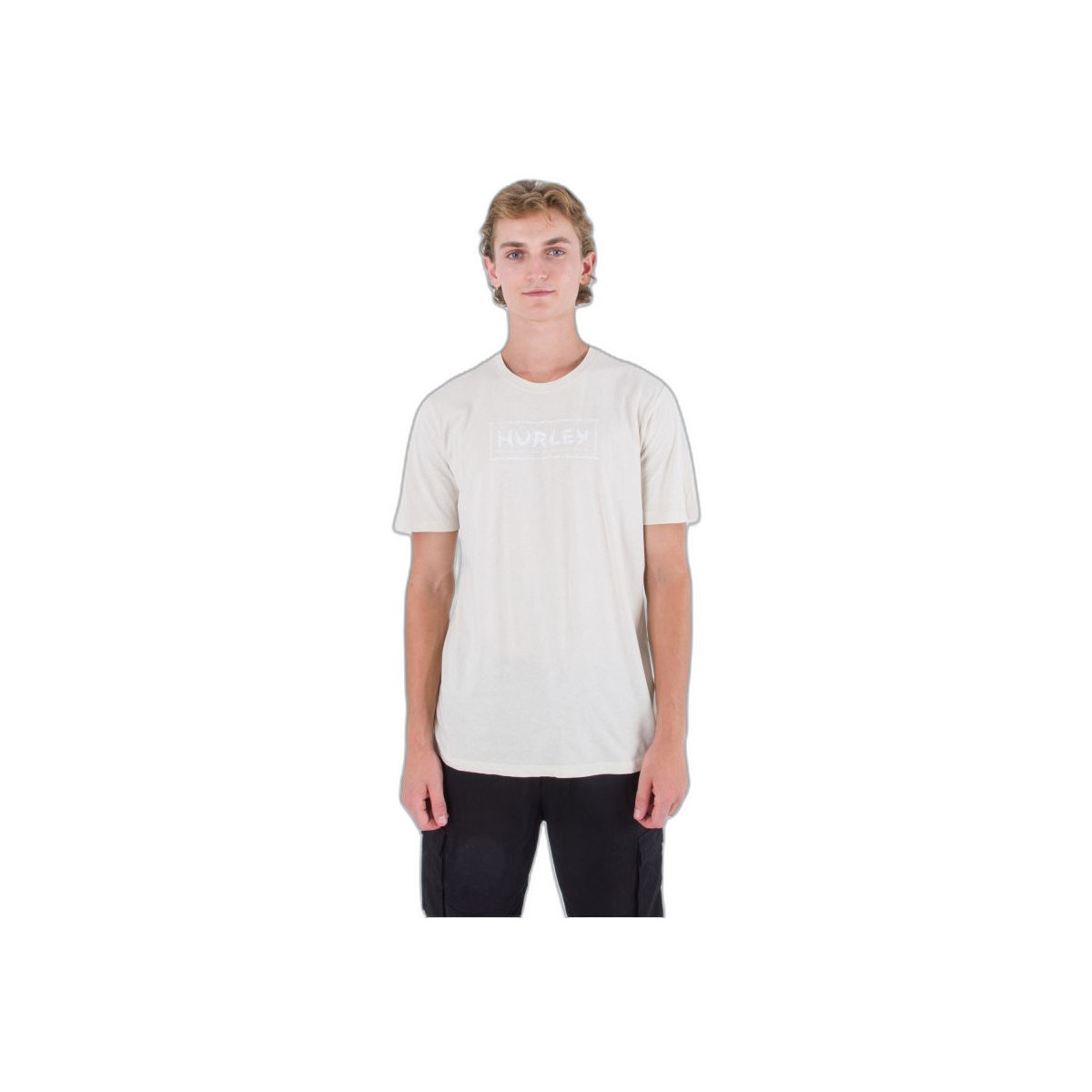Abbigliamento Uomo T-shirt & Polo Hurley T-shirt  Everyday Death In Paradise Bianco