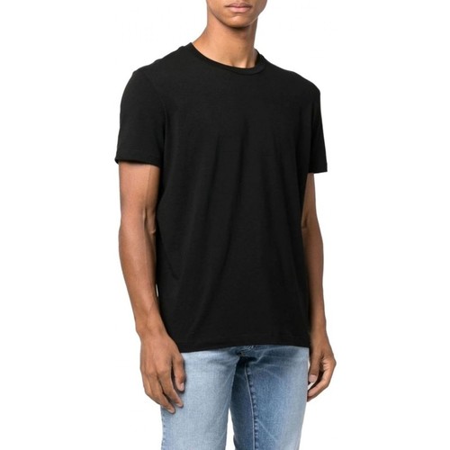 Abbigliamento Uomo T-shirt & Polo Dsquared Disco Color T-Shirt Con Logo Nero