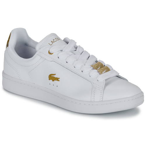 Scarpe Donna Sneakers basse Lacoste CARNABY PRO Bianco / Oro