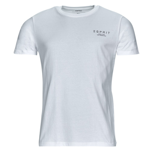 Abbigliamento Uomo T-shirt maniche corte Esprit N cn Bianco